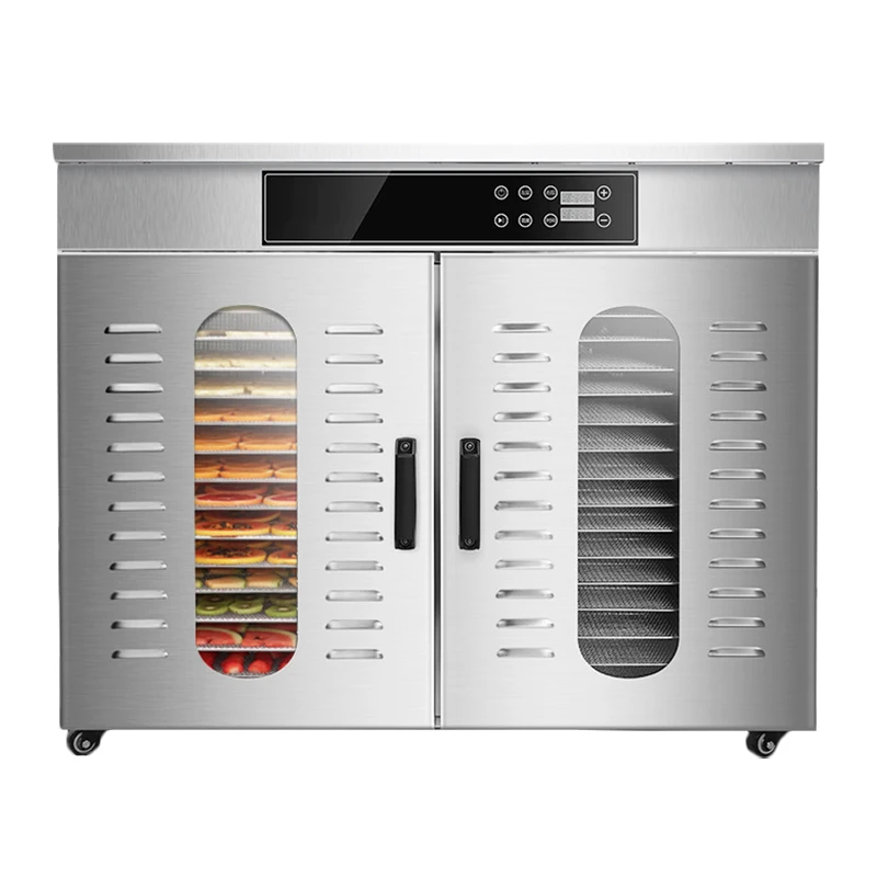 2025 New Commercial Dryer For Fruit Vegetable Dehydrators Medicinal Dried Fruit Machine 220V Meat Sausage Dehydrators