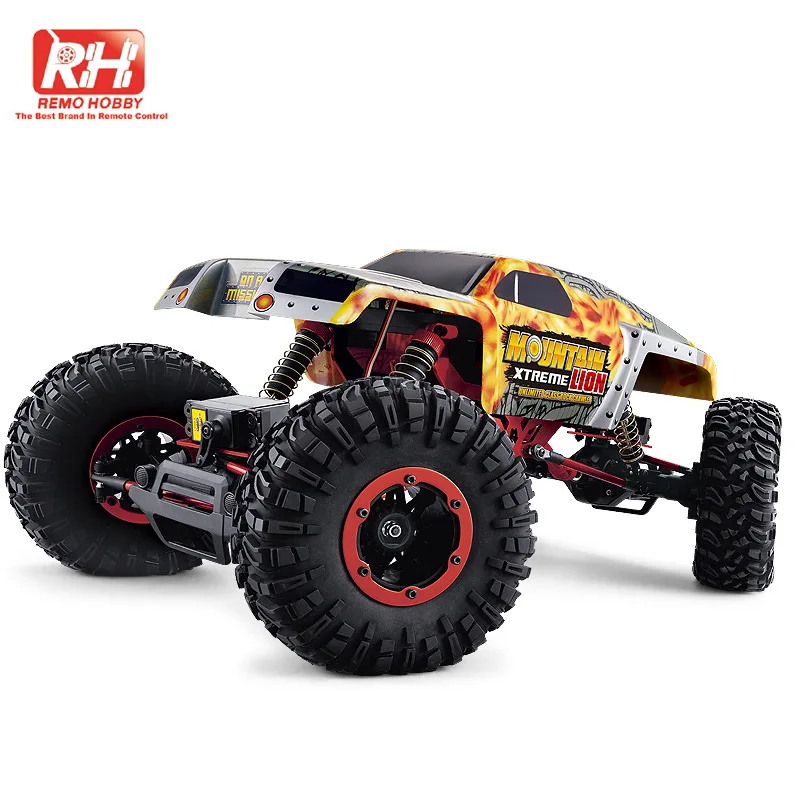 Rc Auto 1:10 High-Performance Off-Road Klimmende Afstandsbediening Voertuig Off-Road Rotsklimmen Met Brede Poten Rtr Klaar Om Te Spelen