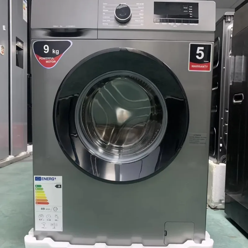 The 9-kilogram Large-capacity Household Fully Automatic Front-loading Drum Washing Machine Is Suitable for
