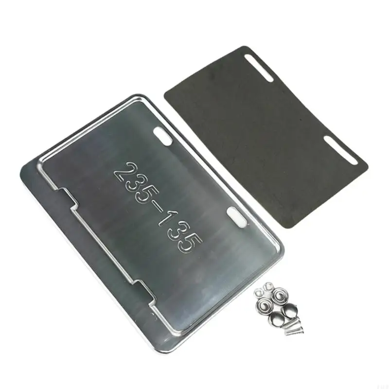2026 New Sleek Aluminum Motorcycle Number Plate Frame Philippines Approved Weather Resistant Quick Installation
