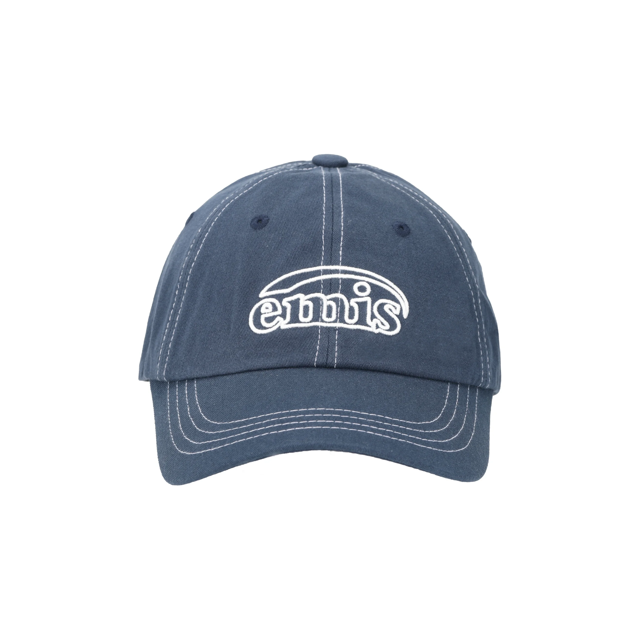 Emis Cotton Baseball Caps Unisex Marine Blue 1637-NAVY