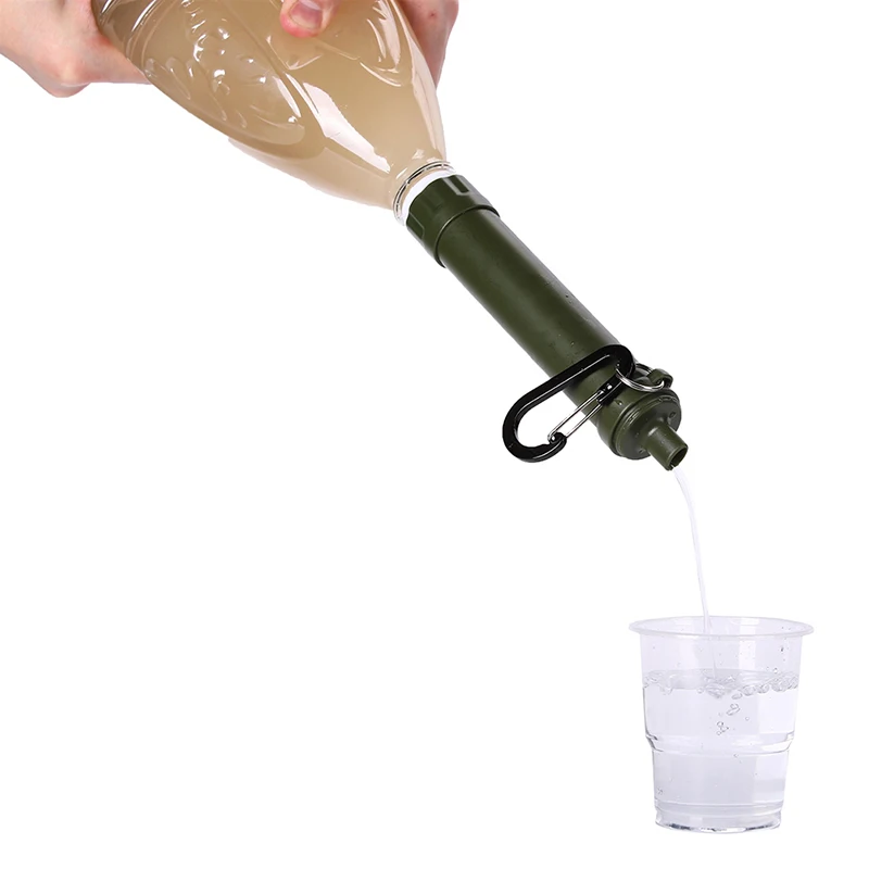 Outdoor Water Purifier Camping Hiking Emergency Life Survival Portable PurifierTravel Wild drink Ultrafiltration Water Filter