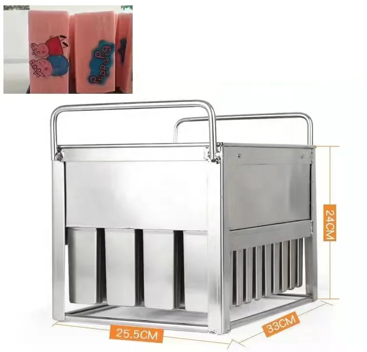 

Popsicel Mold Big Capacity Ice Cream Mold Stainless Steel Ice Cream Maker Machine With Full Equipments