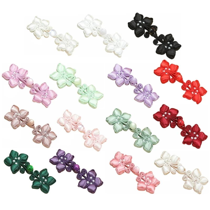 Cheongsam Fasteners Chinese Knot Buttons Closures Sewing Fasteners DIY Sewing Sweater Costumes Outfit Decors