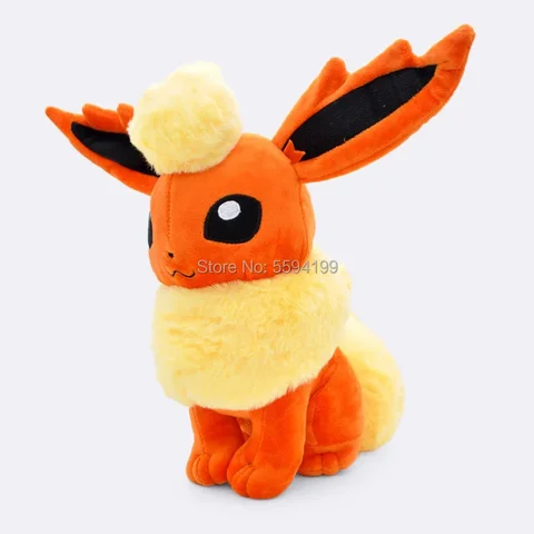 Большие плюшевые игрушки Eevee Vaporeon Flareon Umbreon TAKARA TOMY — фото устройства