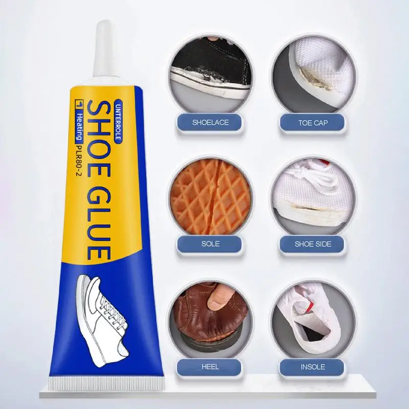 กาวแปะติดส้นรองเท้าบูตแบบติดกาวขนาด45กรัมสำหรับติดรองเท้ารองเท้าและรองเท้าบูทหนัง