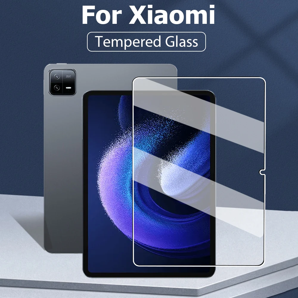 Tempered Glass For Xiaomi Pad 6 5 Pro Max 11 12.4 14 Inch Screen Protector For Redmi Pad SE 11 10.6 Inch Tablet Film Accessories