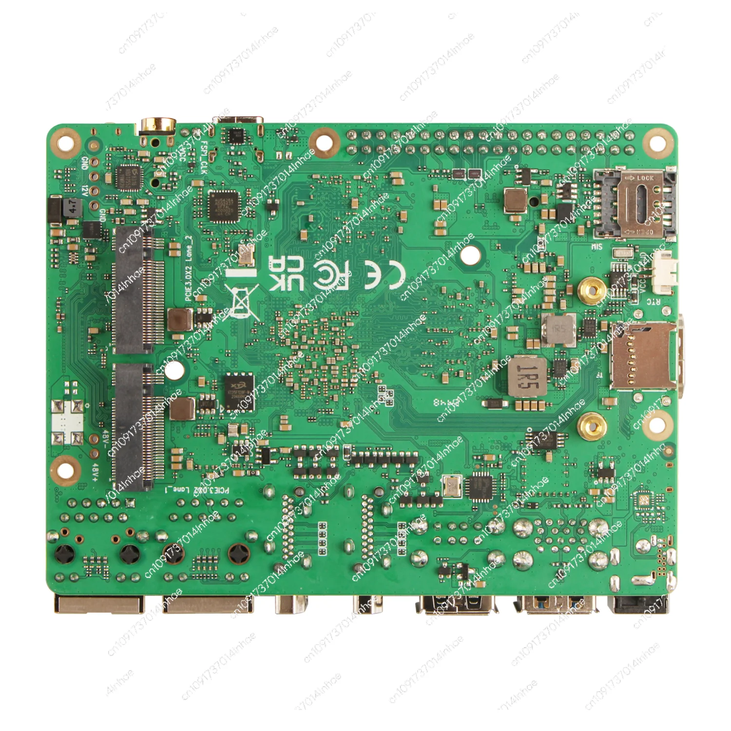 Rock 5t Rk3588 8-core Cpu, 8k , Lpddr5 Ram, And Wifi 6