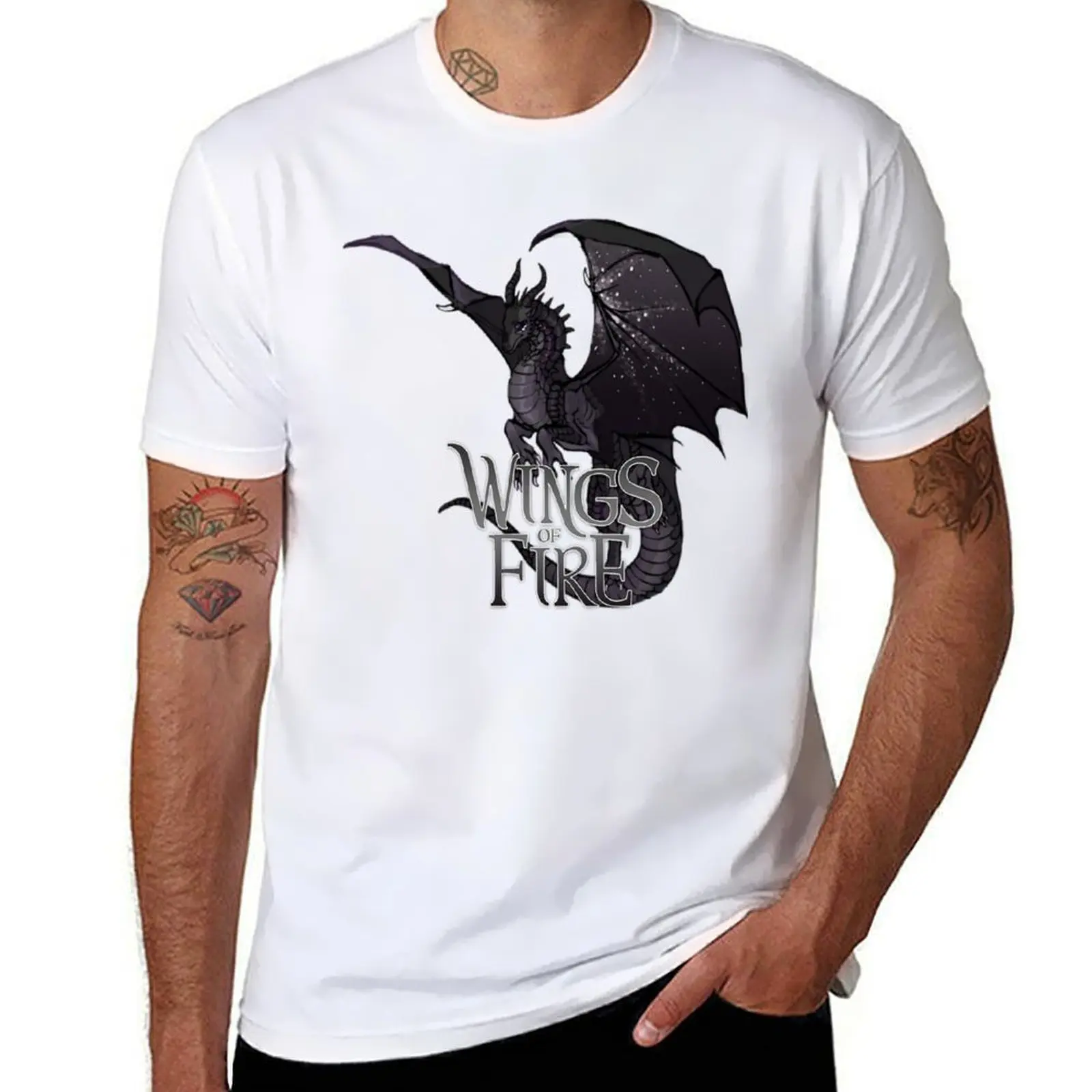 

Wings Of Fire - Nightwing Dragon T-Shirt man t shirt graphic man graphic t shirt T-Shirt