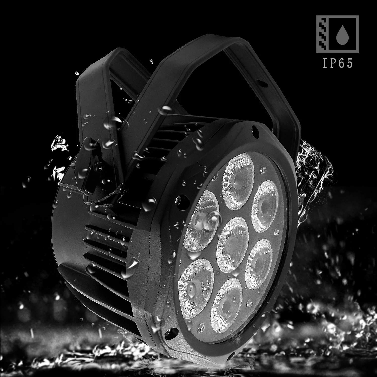 Imagem -04 - Luz Conduzida uv da Fase 7x12w Rgbw 7x18w Rgbwa em Ip65 Impermeável para Exterior dj Disco Porções um Grupo