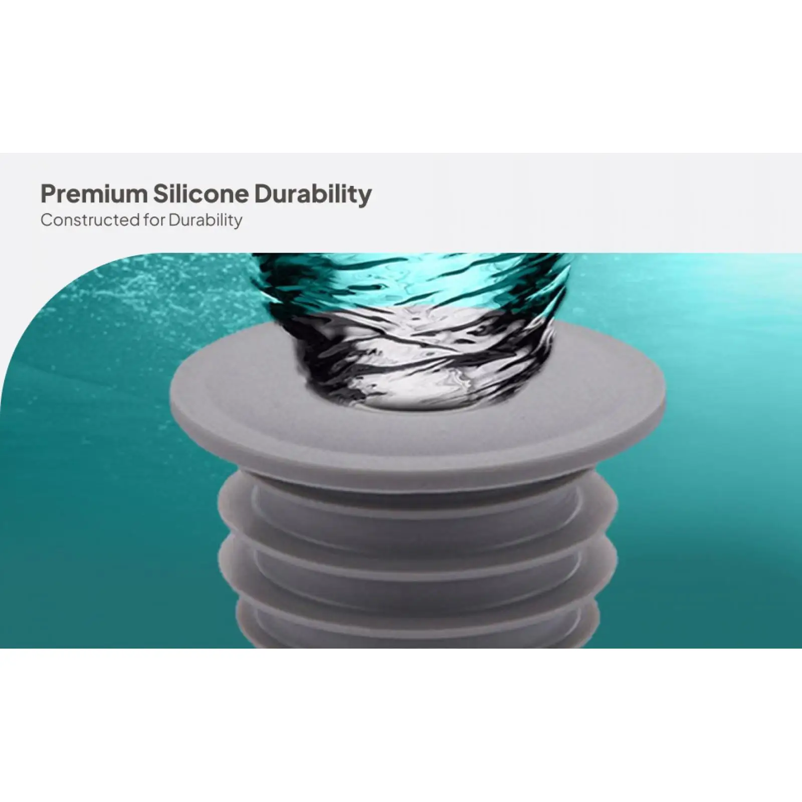 Sewer Seal Ring Drain Pipe Washing Machine Drain Hose Seal Ring Pipe Seal for Mop Pool Drains Bathroom Sink Drains Kitchen