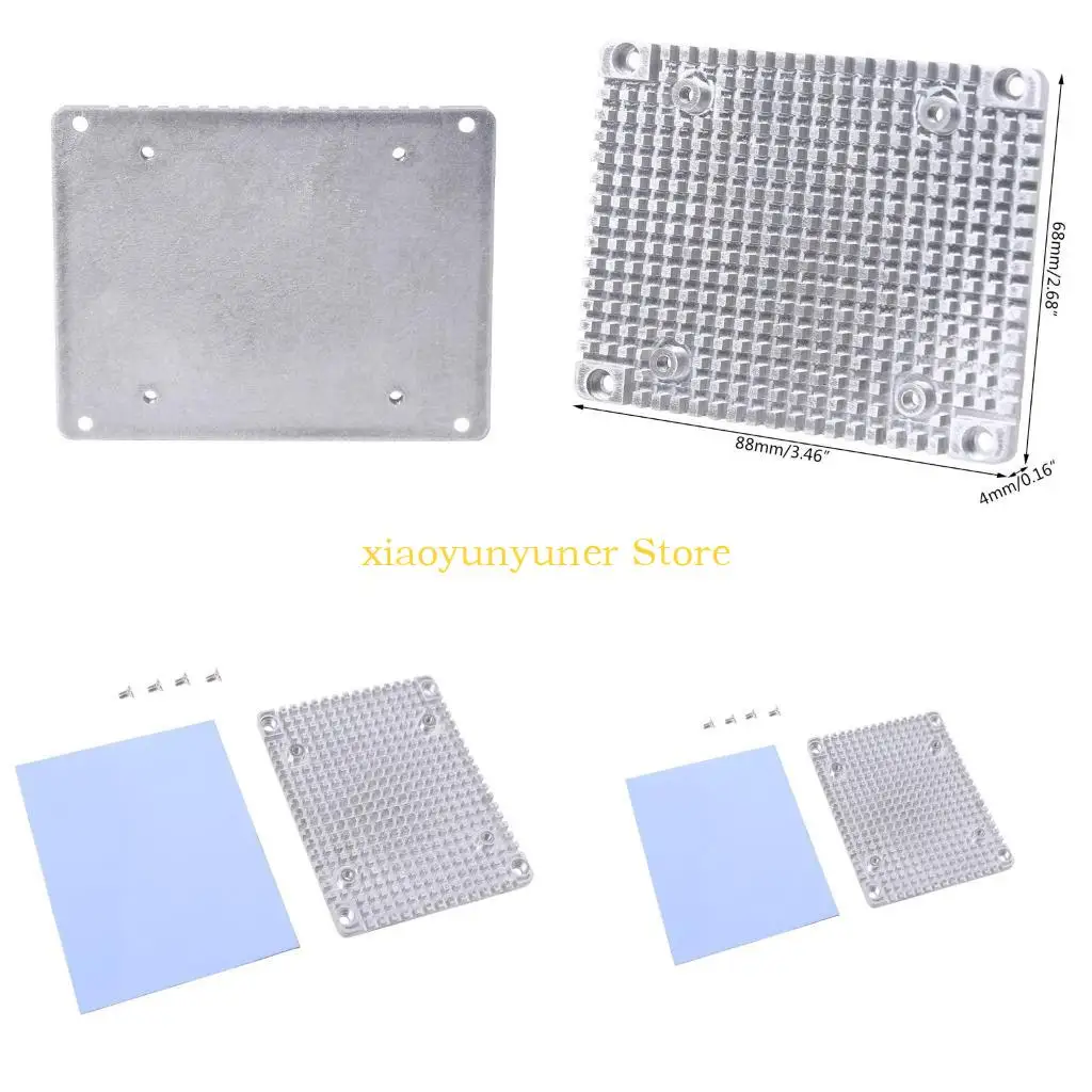 

P9JB Радиатор SSD 0,16 дюйма 2,5 дюйма для охлаждения Радиатор жесткого диска NVME 2,5 дюйма для серверов корпоративного класса