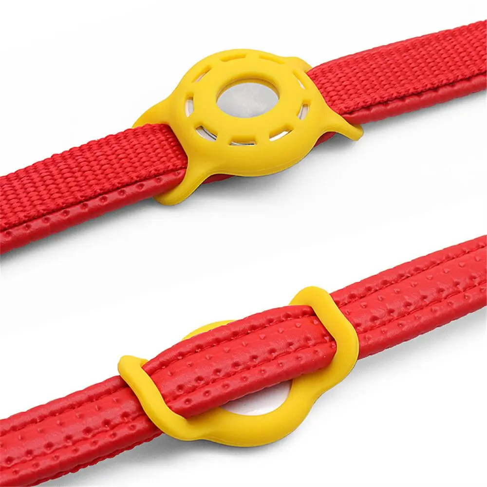 Полый силиконовый чехол для Apple Airtags Airtag, защитный чехол для домашних животных, анти-потерянный локатор, рукав, держатель для Air Tag, защитная крышка для трекера