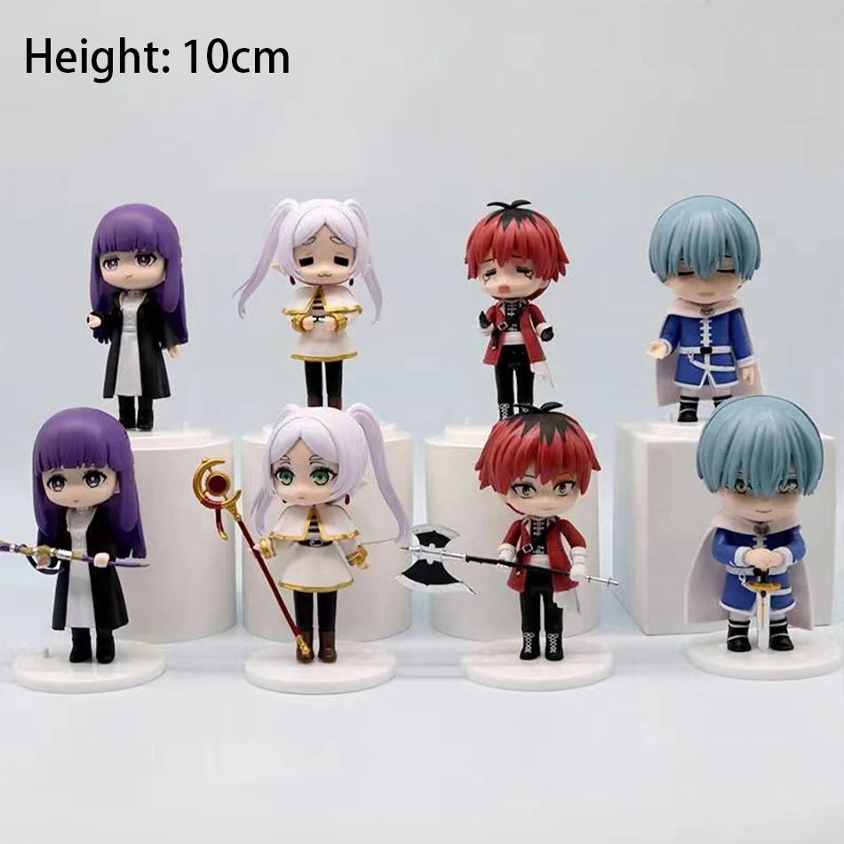 8 pz Noodle Stopper Sousou no Frieren Anime Girl Figure Frieren Beyond Journey's End Action Figures Da Collezione Modello Giocattoli