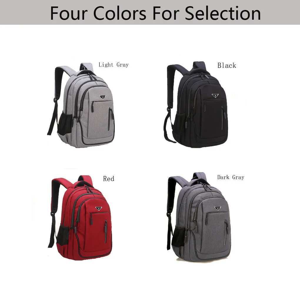 Men Fashion Backpack USB Charging Large Capacity Multi layered Split Leisure Outdoor Tourism Sports Business Student Bags