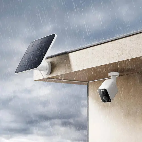 Imagen 2 del producto Cámara Xiaomi para exteriores IP67, Panel Solar impermeable solo para cámara Xiaomi serie BW, puerto de USB-C de conversión fotoeléctrica