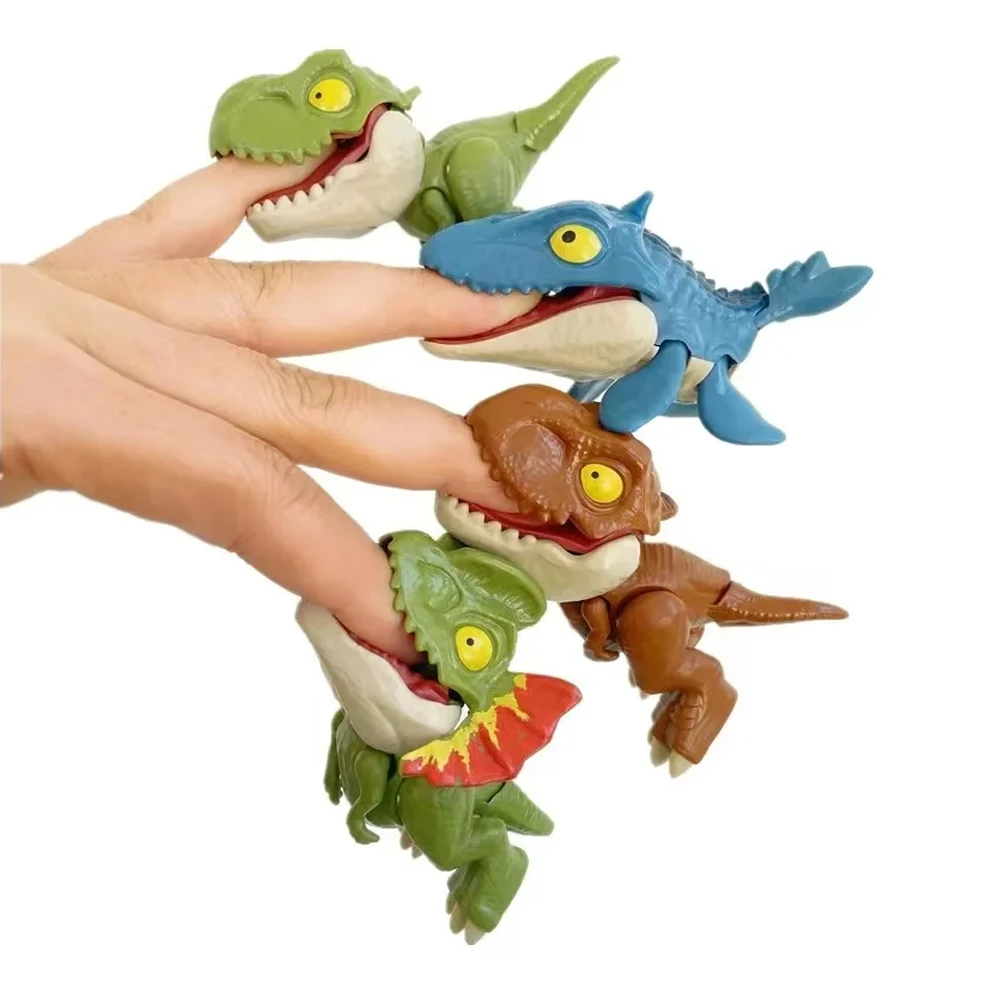 1 Pack  Dinosaur Action Figures with Movable Mouths, Fun Dino Toys for Kids,Dinosaur Figure Chomp Toy Gifts for Birthday