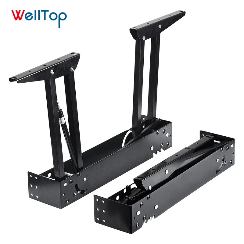 FBB Smart Extending Table Furniture Hardware Lifter Pull Out Lift up Folding Coffee Table Mechanism Hinge Storage WT01-01
