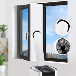 Sello de ventana portátil para unidad de aire acondicionado, placas de sellado universales, Kit de sellado de ventana, protectores de intercambio de aire de parada de aire caliente