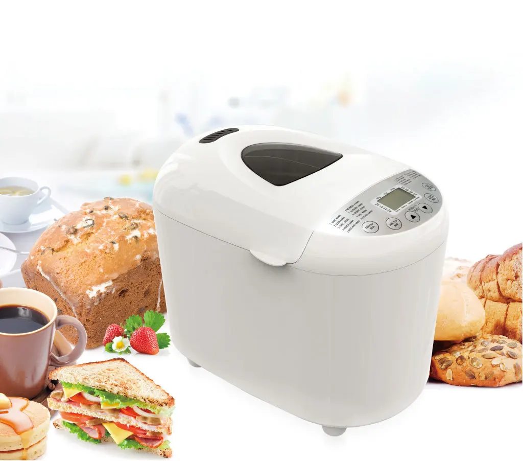 Factory Wholesale Household Non Stick Baking Digital Auto Bread Maker Machine