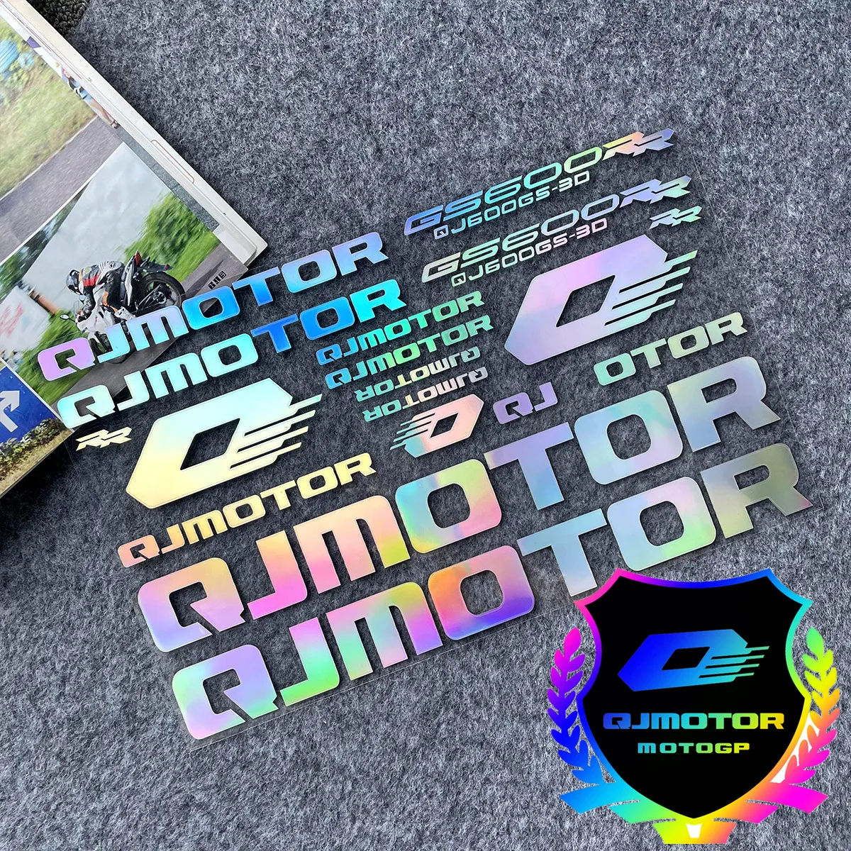

Stickers for QJMOTOR Vinyl Decal Reflective Fuel Tank Decal QJ600GS Q600RR RRQ600 SRK600 QJ250 Motorcycle Decoration