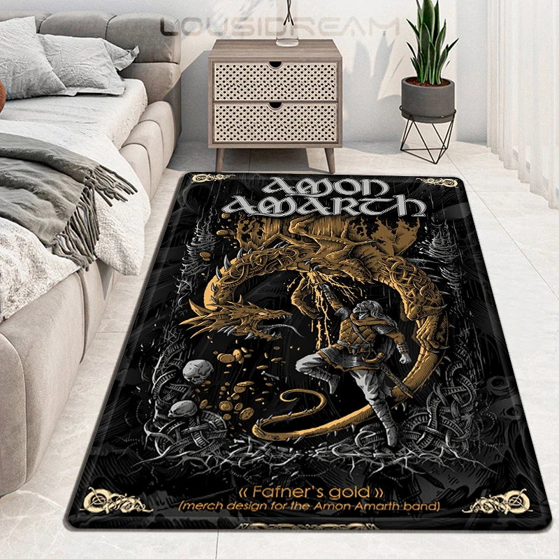 Magic Viking Pirates Carpet Kitchen MatEntrance Doormat Bedroom Floor Decoration LivingRoom Carpet Bathroom Anti-slip Rug