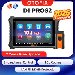 OTOFIX D1 PROS2 BiDirectional Scan Tool Upgrad of D1 PROS Bluetooth Scanner ECU Coding Diagnostic Scanner Tool FCA 2-Year Update