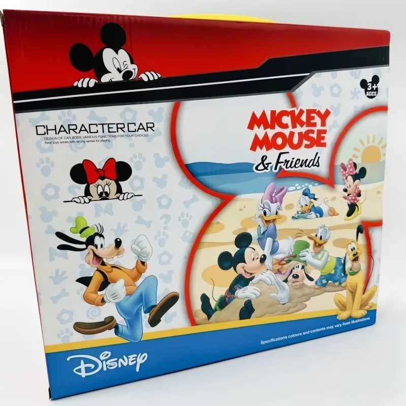 Hot Wheels Cartoon Car Toy Mickey Mouse & Friends Characters Car Mickey Minnie Donald Duck Daisy Car Model Kids Collectible Gift