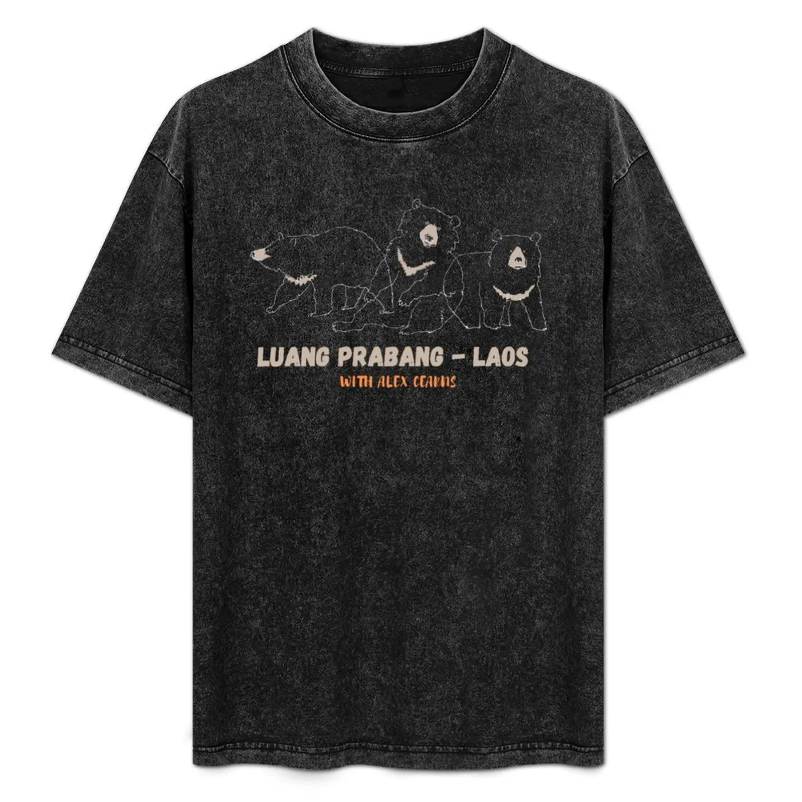 

Laos Tour Tee 2022 T-Shirt plus size clothes kawaii clothes Men's cotton t-shirt