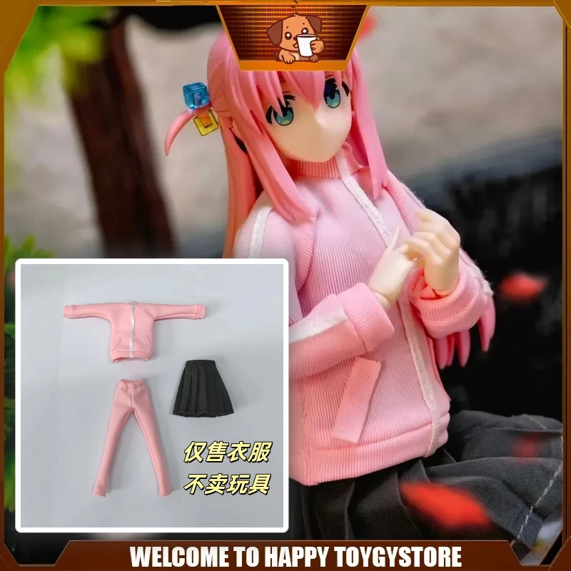 

Lonely Rock Anime Action Figure Figurine Hitori Gotoh Clothes Skirt Suit Hitori Gotoh Pink Colour Clothes Accessories Gift Toys