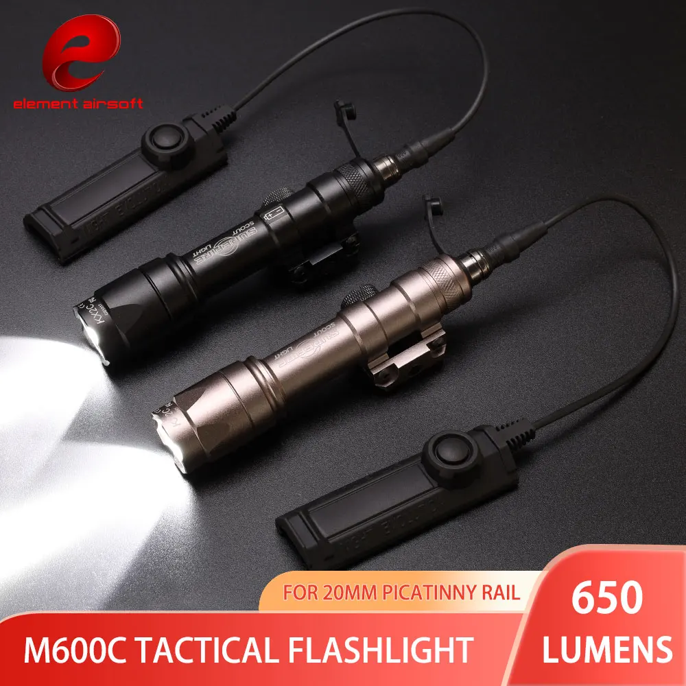 

Tactical Surefir M600 M600B Metal Weapon Gun Light Lanterna Airsoft Rifle Flashlight Pistol Light Torch Hunting Pictinny AR15