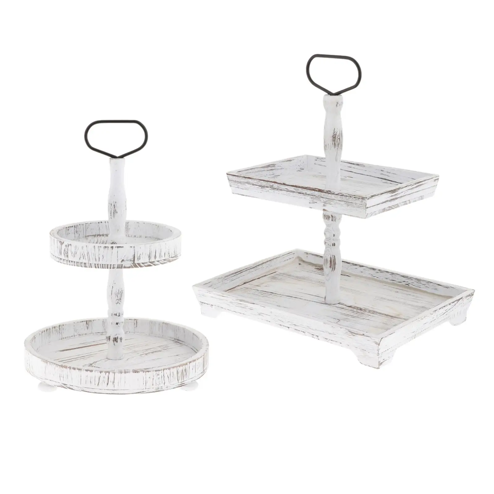 Tiered Tray Tiered Fruit Plate, Candy Storage, Multifunction Elegant Dessert Display Stand, Serving Tray for Home