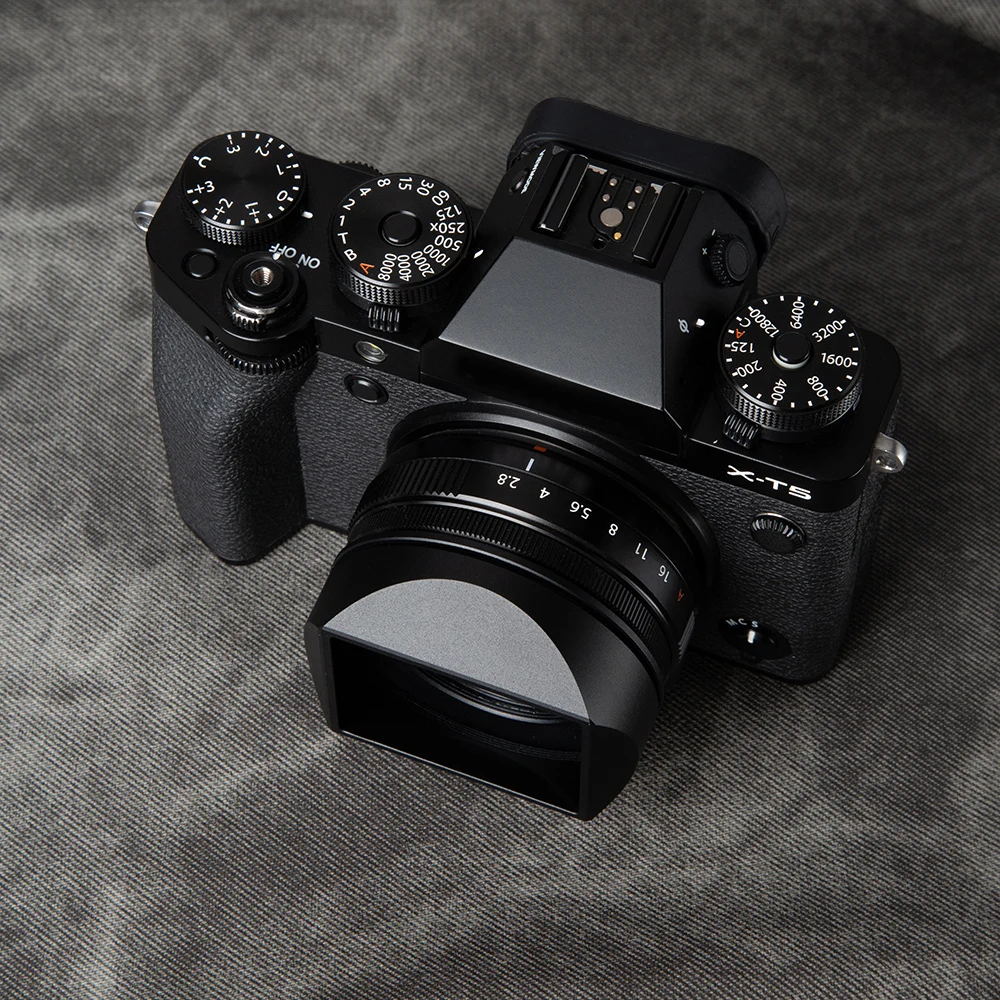 XE5 XF23mmF2.8 Lens Hood Shade with 39mm Adapter Ring for Fujifilm