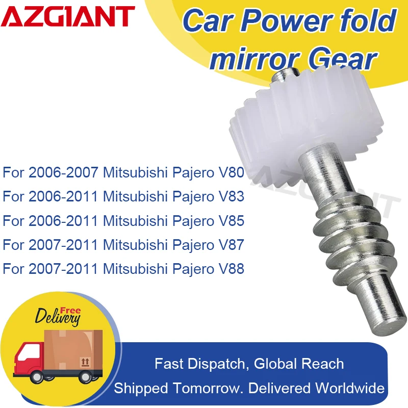 Azgiant 25T Car Rearview Mirror Electric Folding Motor Gear For Mitsubishi Pajero V80/V83/V85/V87/V88 Internal Gear Accesorios