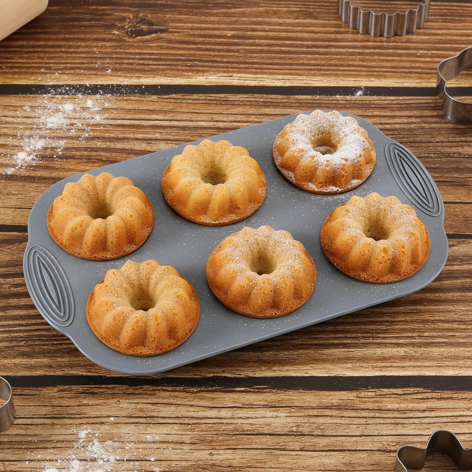 6 Hole Silicone Don…