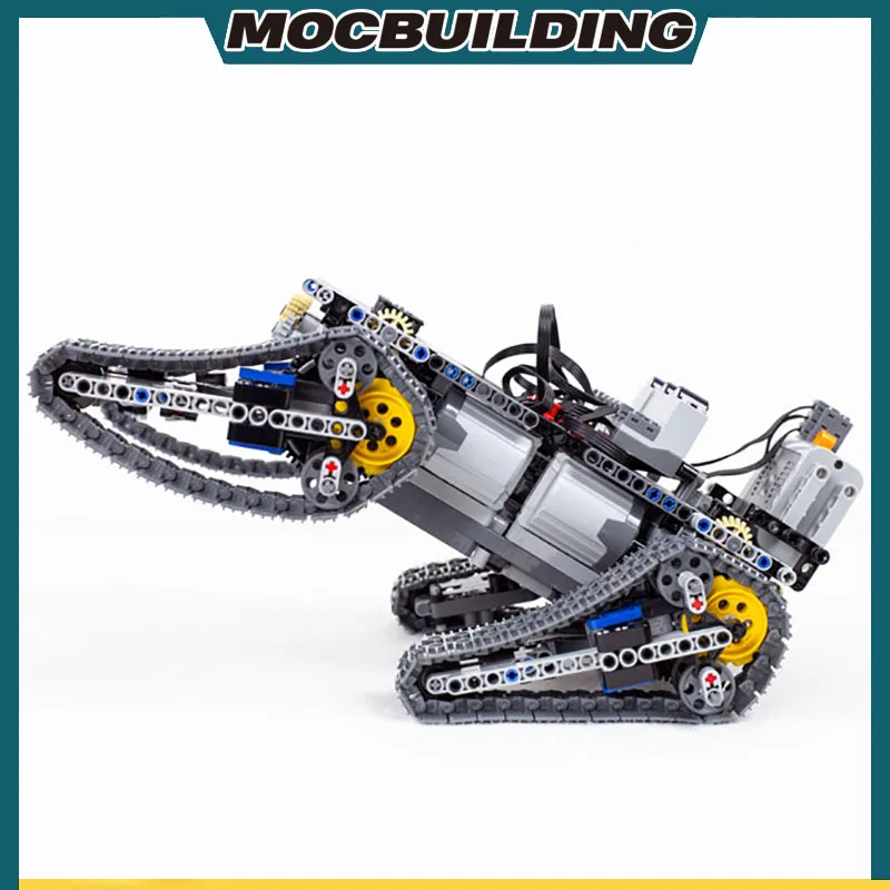 Moc Bausteine verfolgt Kletterer Fahrzeug v6 Technologie Auto DIY Offroad Ziegel Modell Sammlung Spielzeug Puzzle Weihnachts geschenk 1029pcs