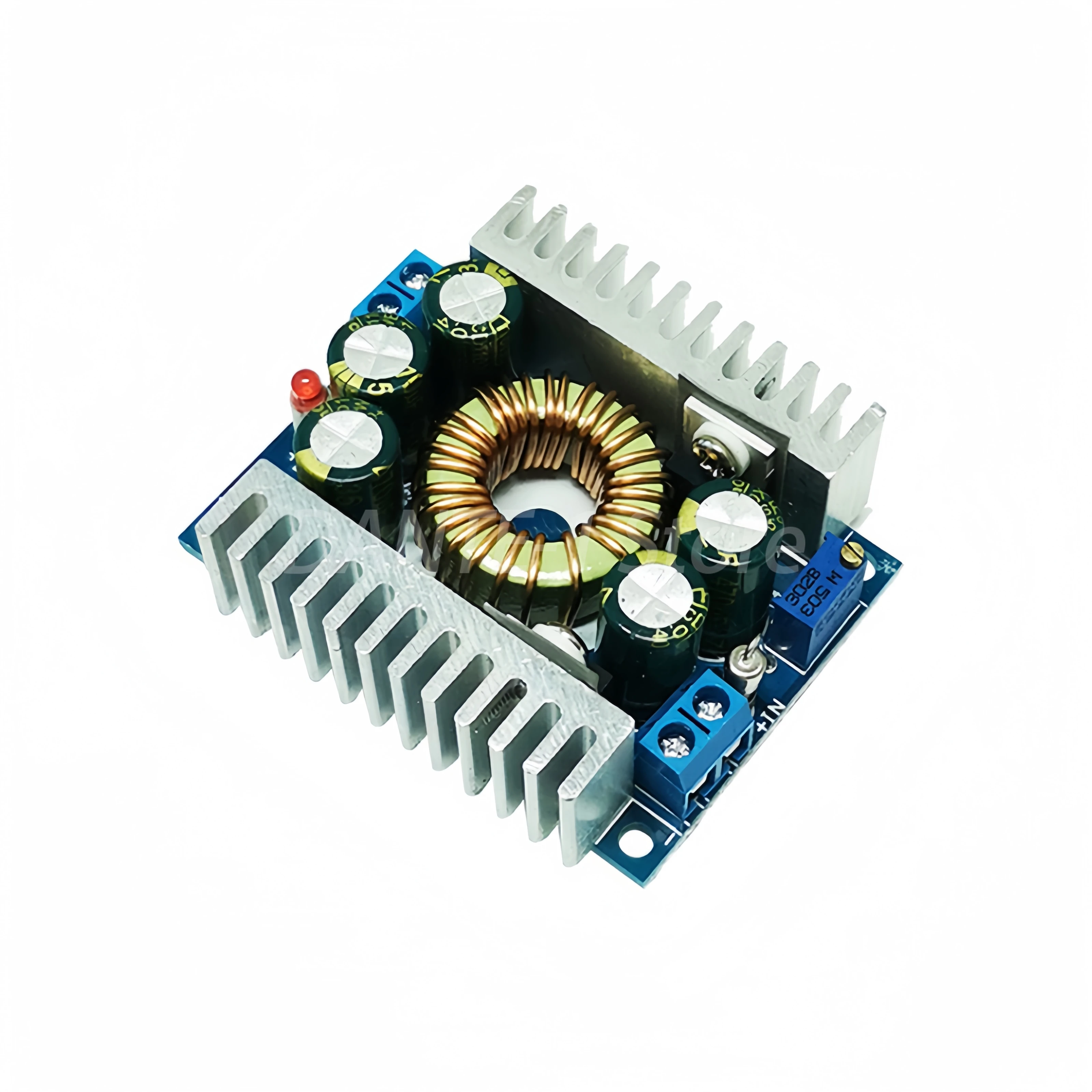 DC-DC high power 200W low ripple 12A adjustable step-down module 95% efficient vehicle-mounted step-down power supply board