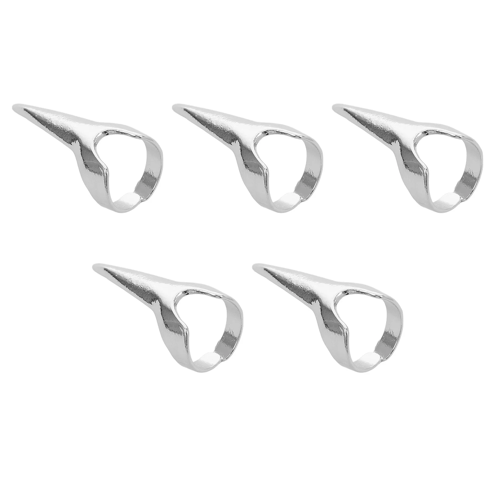 5 Pcs Nail Ring Decorative Finger Cosplay Rings European and American