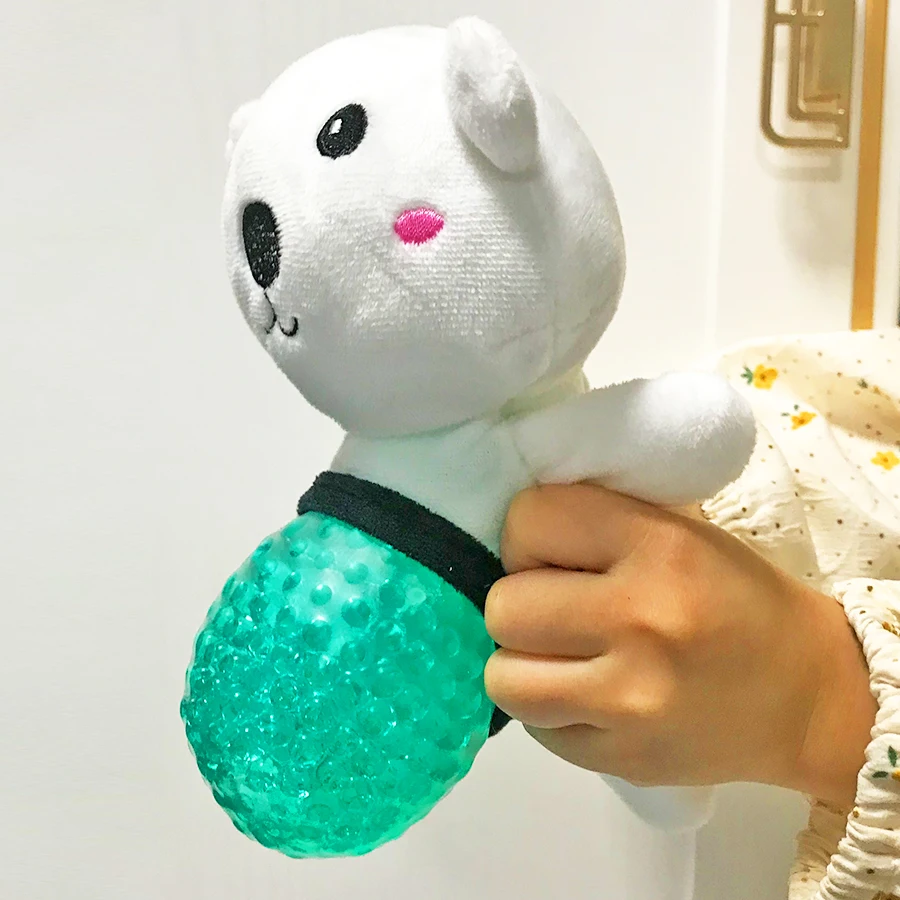 Boys and girls squeeze toys, cute teddy bear stress relief plush toys, children's birthday party gifts, holiday gifts