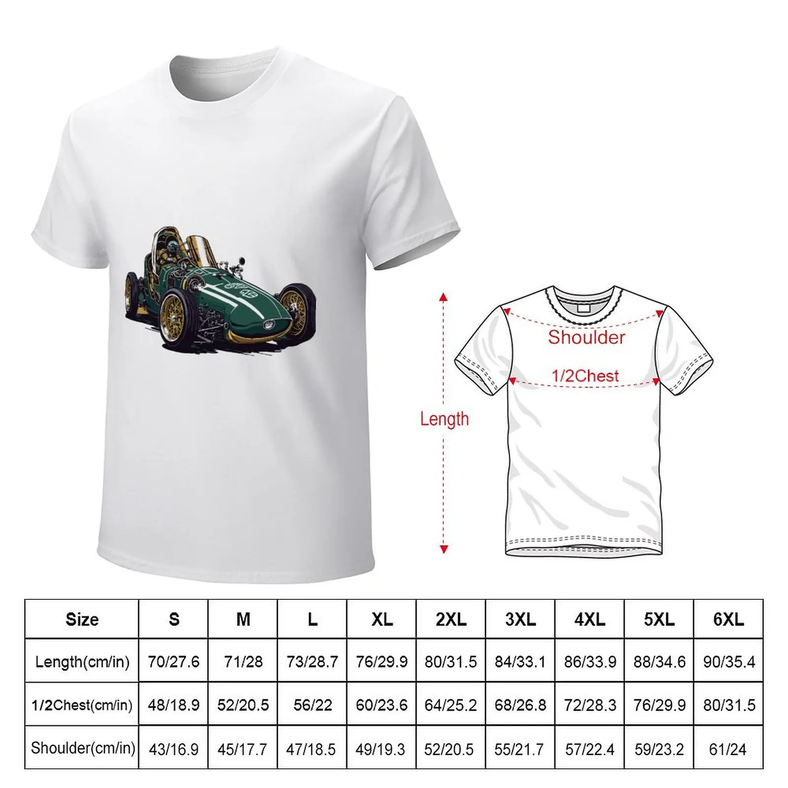 Caterham Retro T-Shirt summer tops sports fans men workout shirt