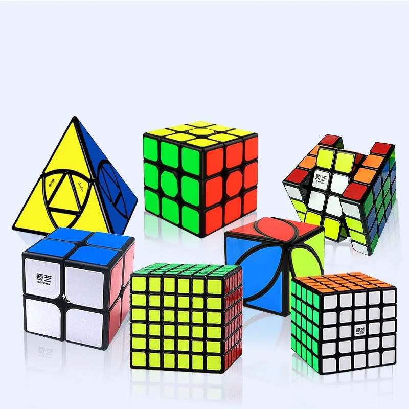 2x2x2 3x3x3 Magic Cube Wind and Fire Wheel Dumpling Elements Customized Patterns Magic Cube Children's Gifts Educational Toys