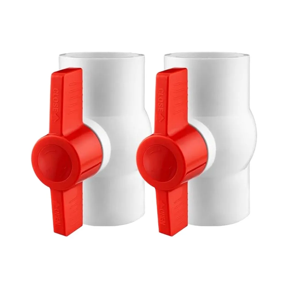 Industrial Flow Control 2 Inch UPVC Ball Valve For Maintenance Operations Harsh Condition Resistant Easy Flow Control Valve