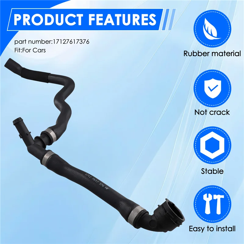 【Price Drop !!】17127617376 Car Intercooler Turbo Charge Air Hose Coolant Pipe For BMW Radiators Hose