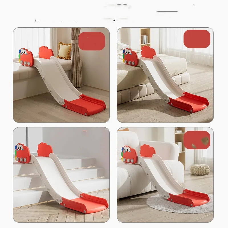 

Детская домашняя горка, домашняя маленькая детская горка для малышей, удобная для хранения, уличный простой диван, лестница, кровать, горка для ребенка