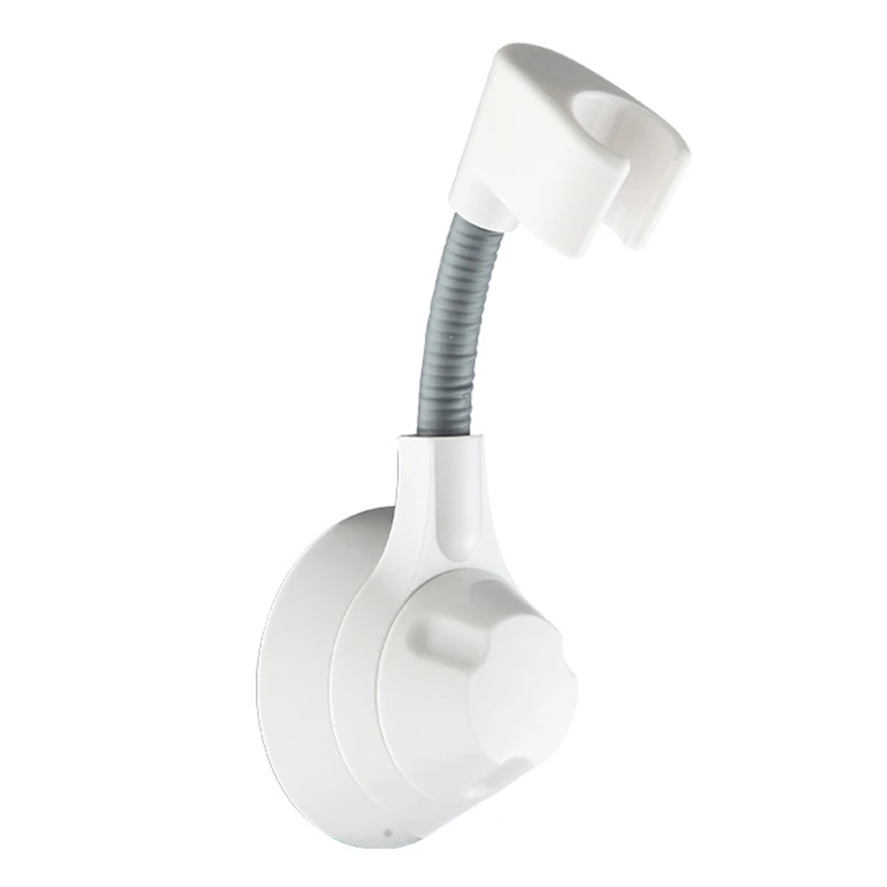 Vacuum Suction Shower Head Holder with Adjustable Angle for Wall Mount Supports Handheld Shower Nozzles Easy Installation