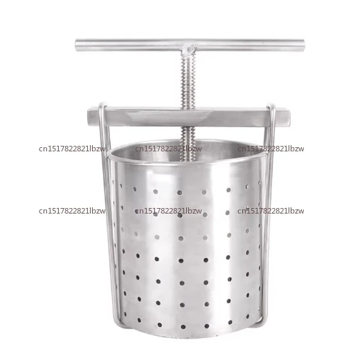 2L Household small manual stainless steel vegetable stuffing press crushed honey press dehydrator stuffing juicer