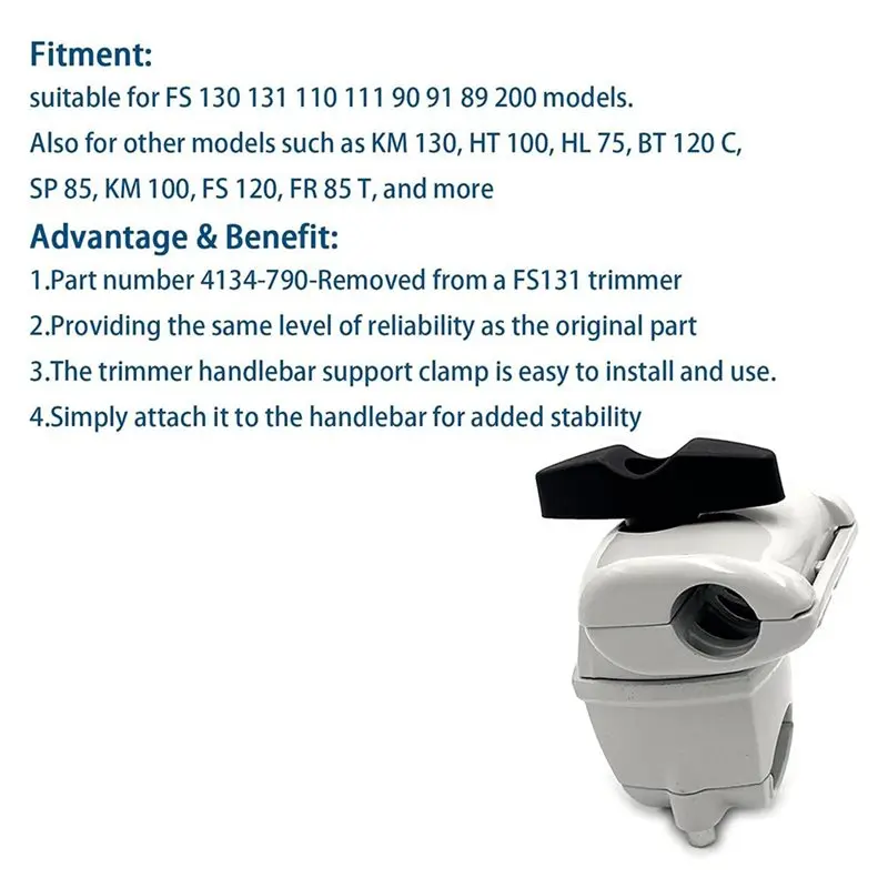 [NEW!AA73】 Handlebar Support Clamp For Trimmers FS 130 131