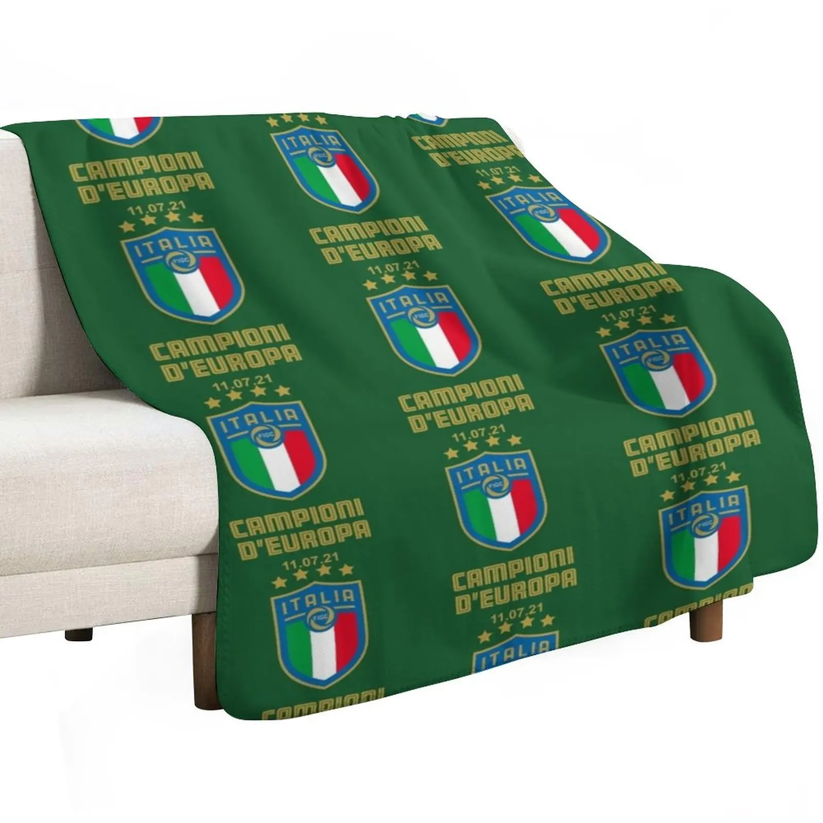 

Italia Campioni d_Europa di Calcio 2021 Wembley Throw Blanket blankets and throws Baby Beach Soft Beds Blankets
