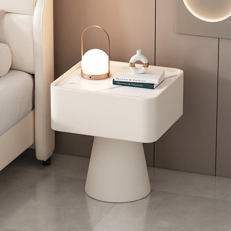طاولات ليلية إبداعية ذات تصميم جمالي فاخر وطاولة بجانب السرير بتصميم فريد من نوعه أثاث غرفة نوم Mesita De Noche
