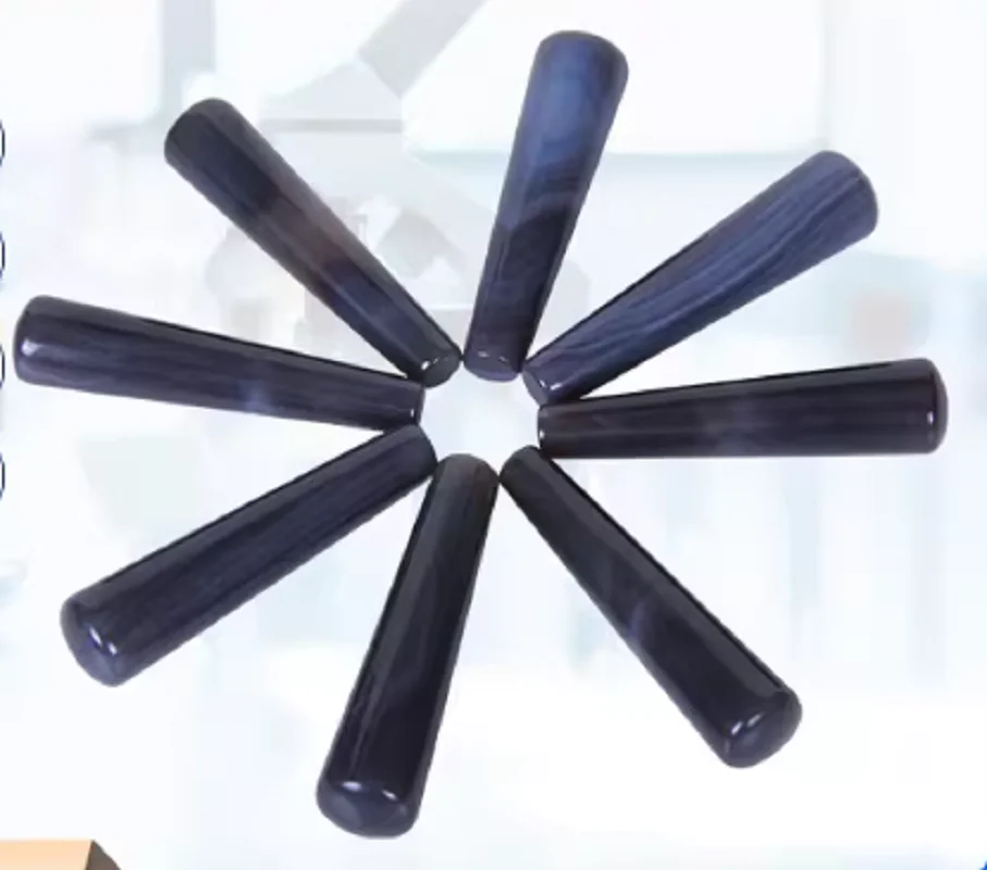 1pcs 30mm-220mm Agate Grinding rod Pestle Grinding Bar for Natural Agate Mortar Lab Grinding All size optional